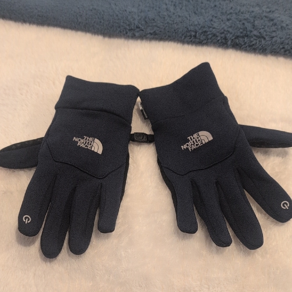 The North Face Navy Gloves